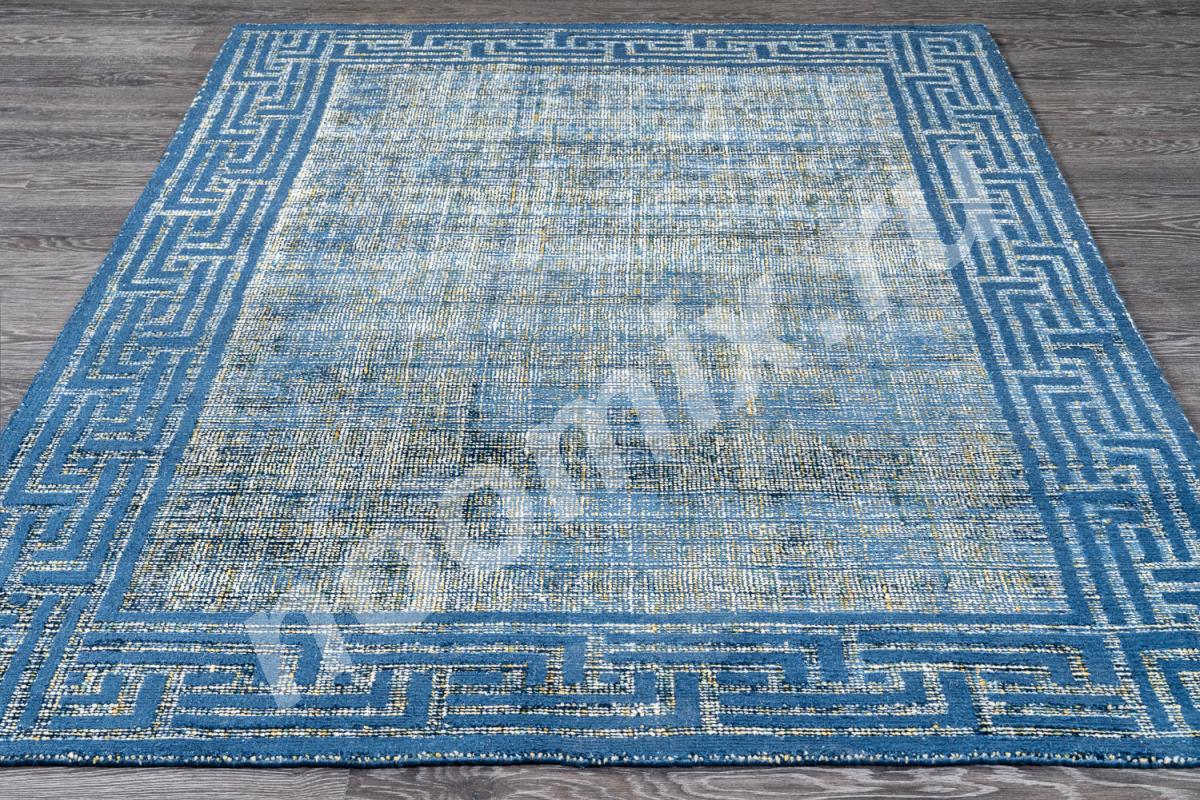 Индийский ковёр из шерсти KONARK 2021078-NAVY 167 x 244 см,  МОСКВА