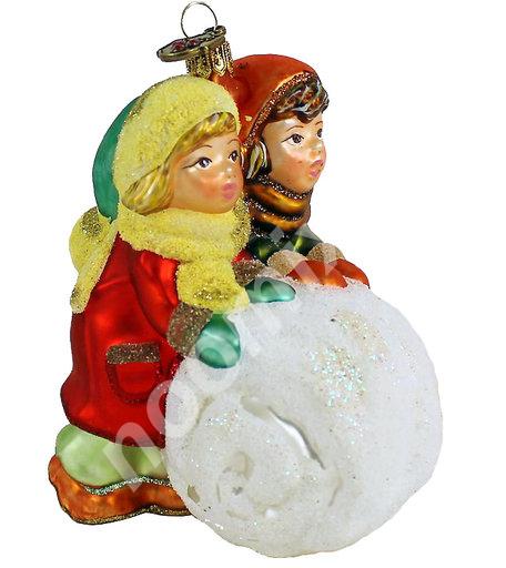 Елочная игрушка Играющие дети, Тюменская область