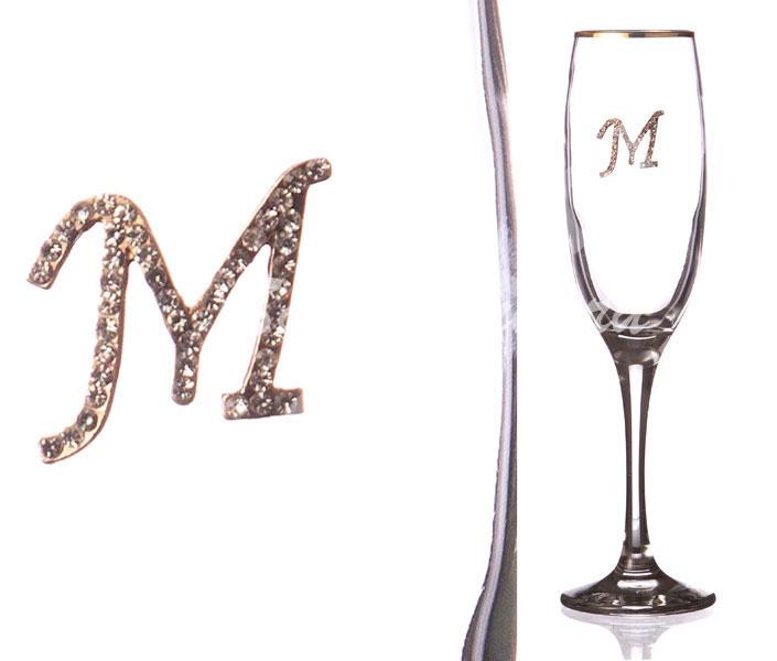 Бокал для шампанского М с золотой каймой Артикул 802-510033 ..., Московская область