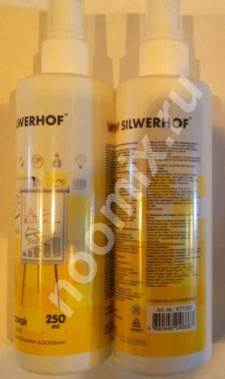Спрей Silwerhof для маркерных досок 250мл 671209 упаковка ...,  МОСКВА