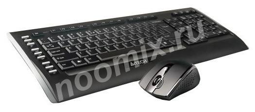 Клавиатура мышь A4Tech 9300F клав черный мышь черный USB ...,  МОСКВА