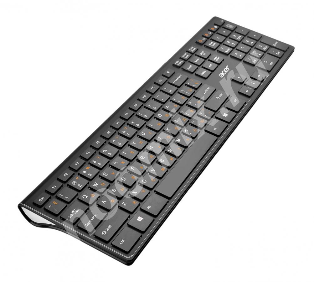 Клавиатура мышь Acer OKR030 клав черный мышь черный USB . .., Московская область