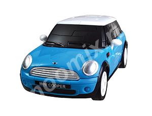 3D модель-пазл Mini Cooper матовый синий Артикул 57072 ...