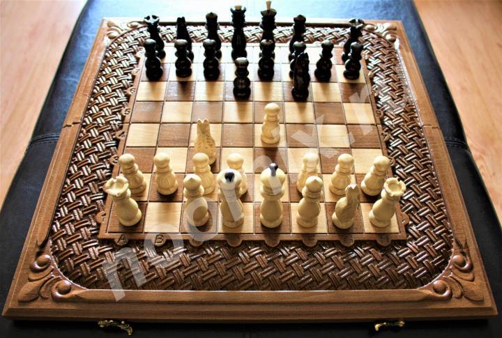 Продаю шахматы, изготовлены в ручную из массива бука