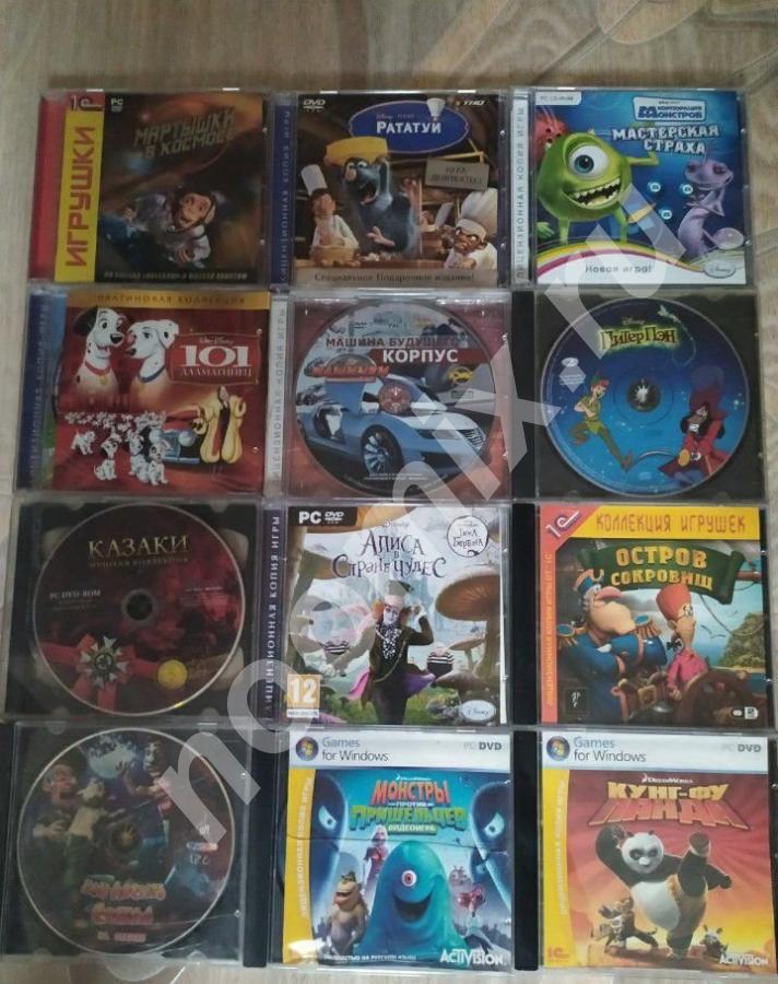 Продам компьютерные игры на DVD дисках, цена от 30 руб. до ..., Тульская область
