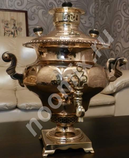 Самовар ваза тампаковая конец 19 века отличное состояние ..., Московская область