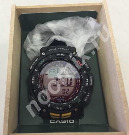 Японские наручные часы Casio Pro Trek PRG-240-1E, Республика Хакассия
