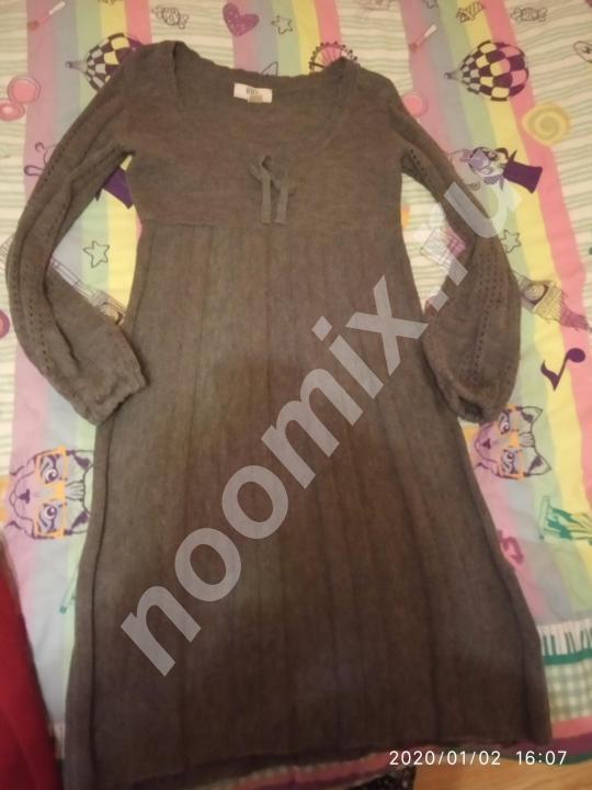 Платье вязаное в отличном состоянии, размер 44-46,  МОСКВА