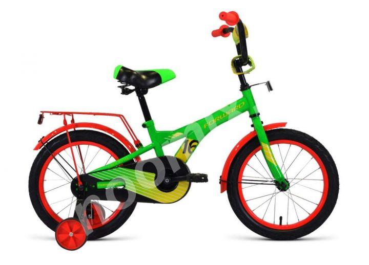 Велосипед forward Crocky 16 2020 зеленый-желтый,  МОСКВА