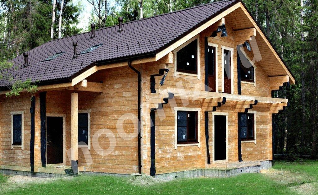 Выполним строительство деревянного дома под ключ, Московская область