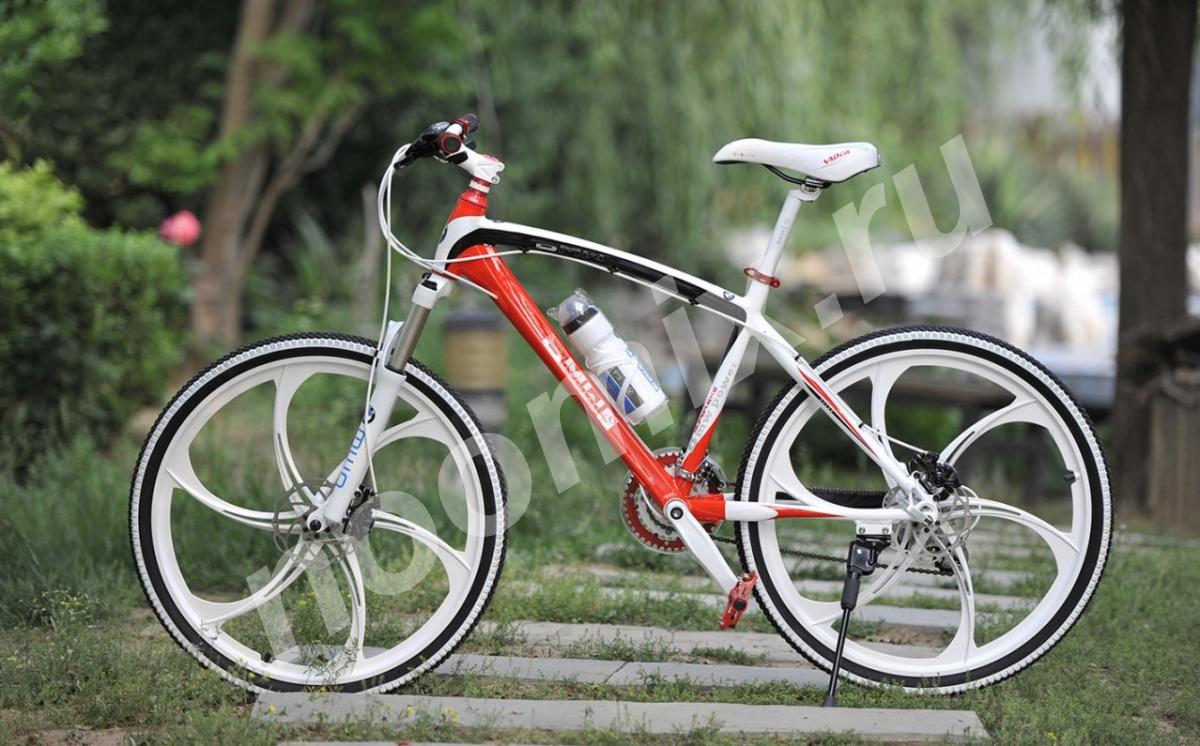 Велосипед на литых дисках