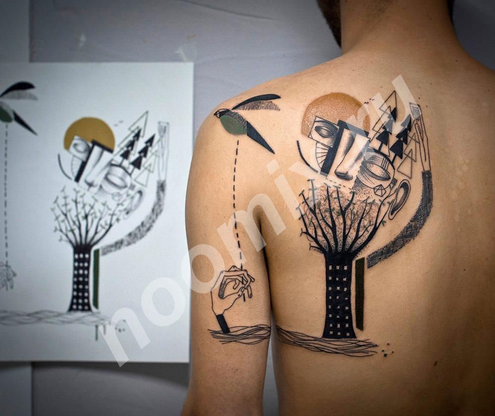 Индивидуальный дизайн идеальной татуировки