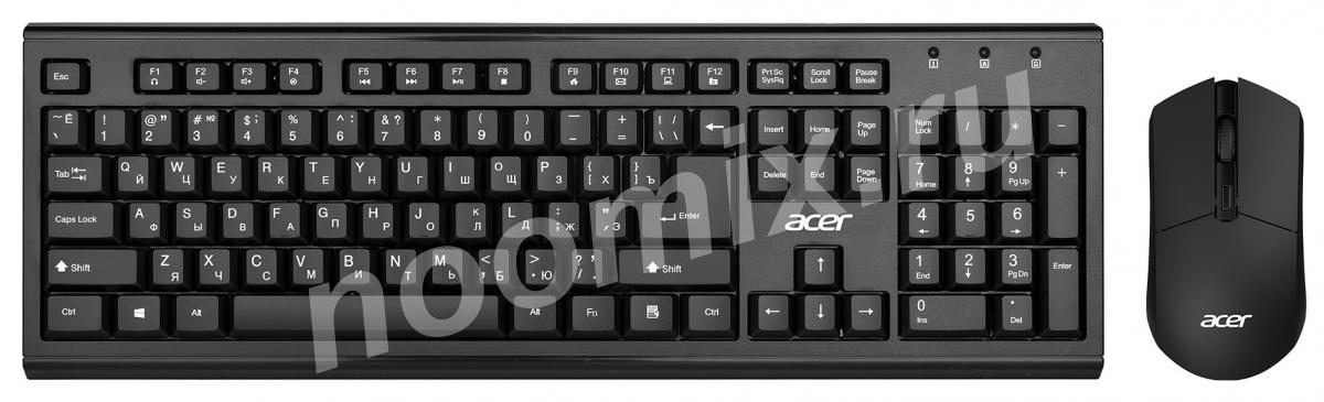 Клавиатура мышь Acer OKR120 клав черный . .., Московская область