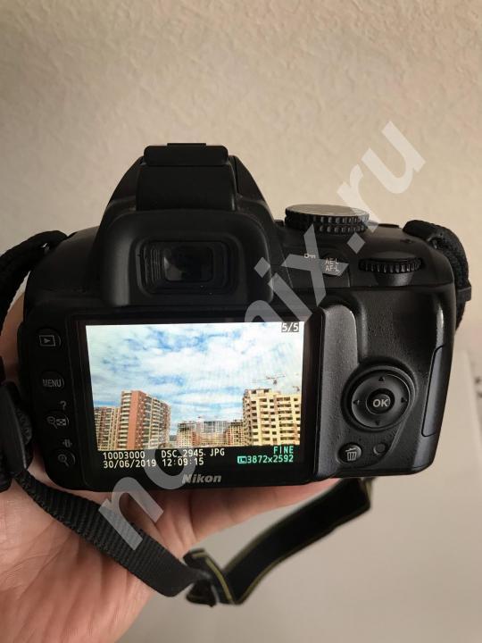 Зеркальный фотоаппарат Nikon D3000 KIT, Московская область