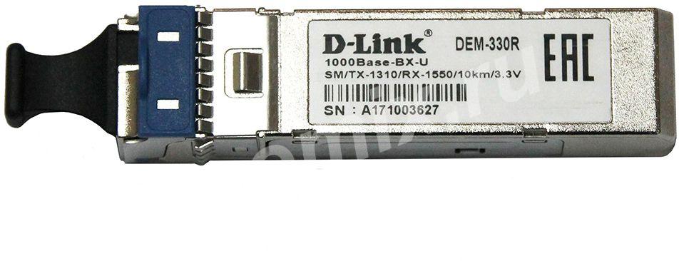 Трансивер D-Link 330R 10KM A1A 1000Base-BX-U Simplex LC TX ...,  МОСКВА