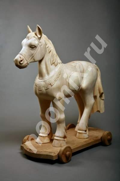 На заказ лошадка деревянная для вашего ребенка, Рязанская область