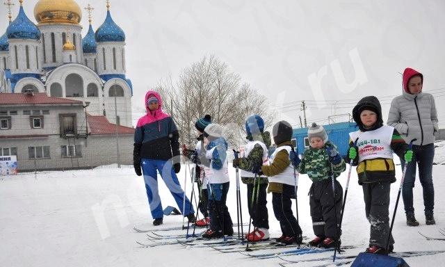 Обучение детей на беговых лыжах. сроо Чемпион