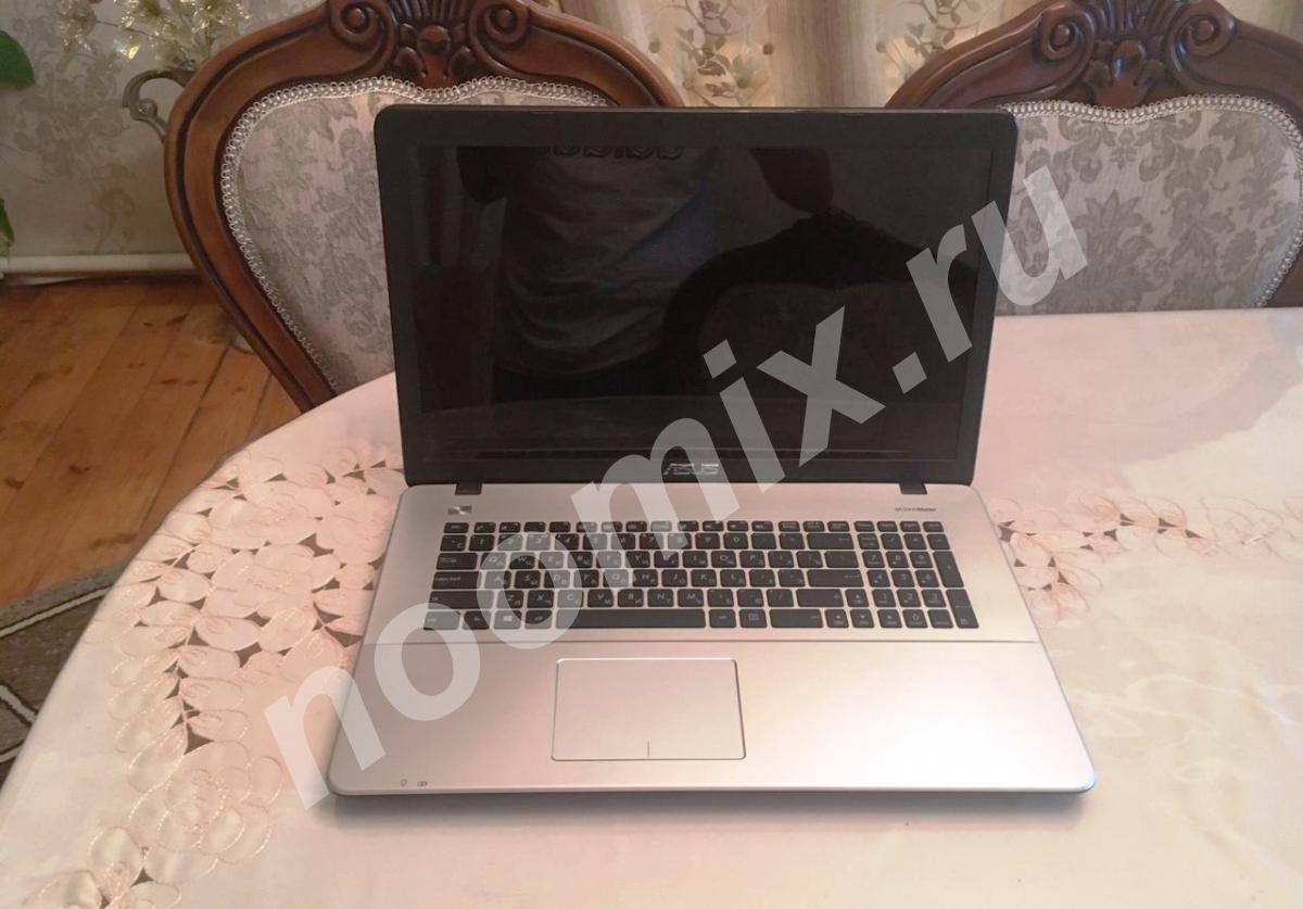 Продаю ноутбук ASUS, экран 17 full hd 4 ядерные процессор, Республика Ингушетия