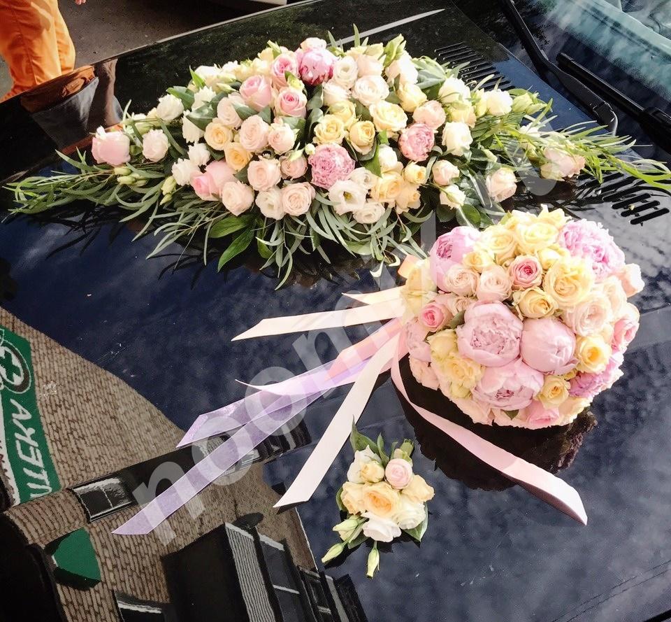 Оформление цветами, букет невесты на заказ, Московская область