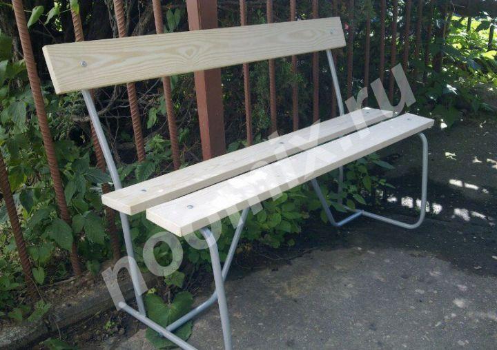 Пластиковая скамейка для дачи недорого от производителя