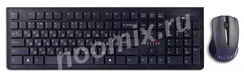 OKLICK Клавиатура мышь Оклик 250M клав черный мышь черный ...,  МОСКВА