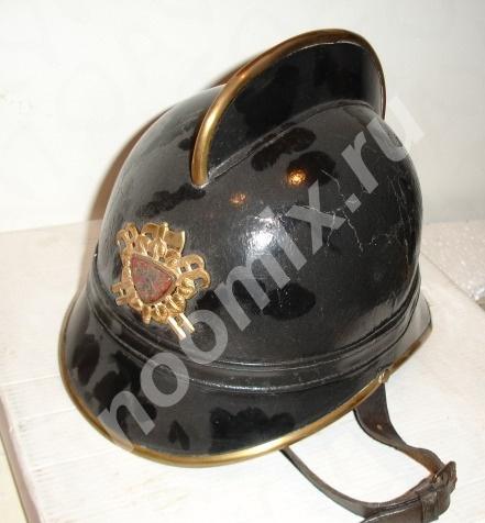 Пожарная каска шлем офицер Чехия 1930 е годы, Республика Коми