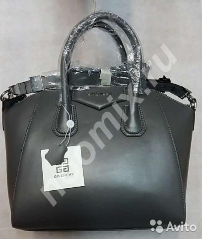 Кожаная Givenchy Antigona Grey Мужские сумки,  МОСКВА