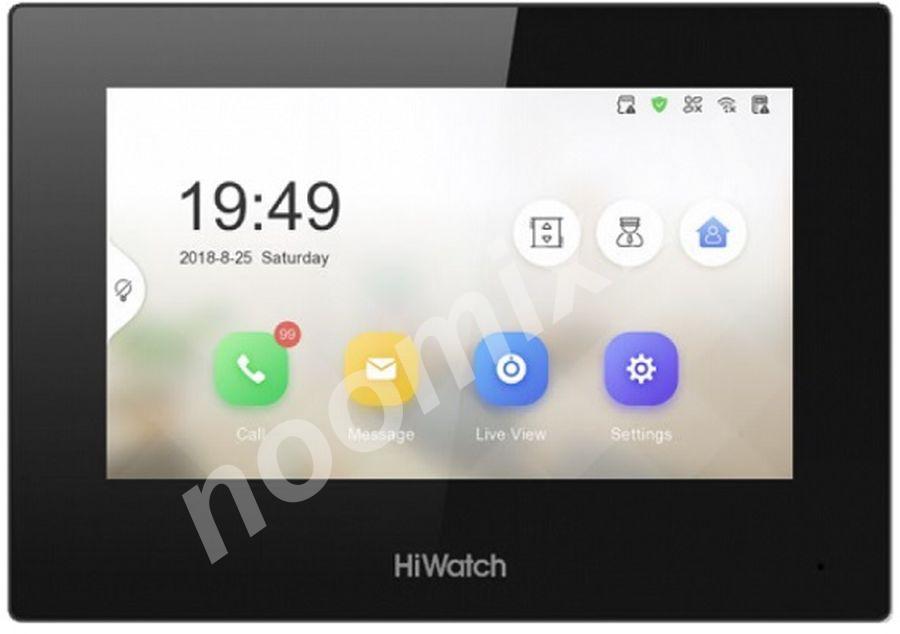 Видеодомофон HiWatch Pro VDP-H3212WB черный VDP-H3212WB, Московская область